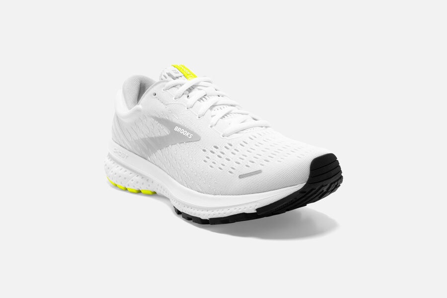 Brooks Ghost 13 Road Loopschoenen Heren - Wit - 201786CYN